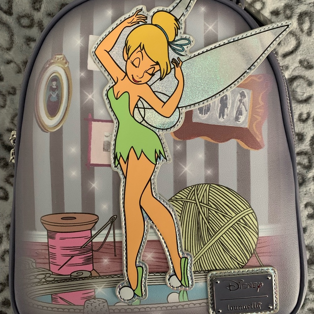Tinkerbell Scene Exclusive Loungefly backpack - brand new with tags